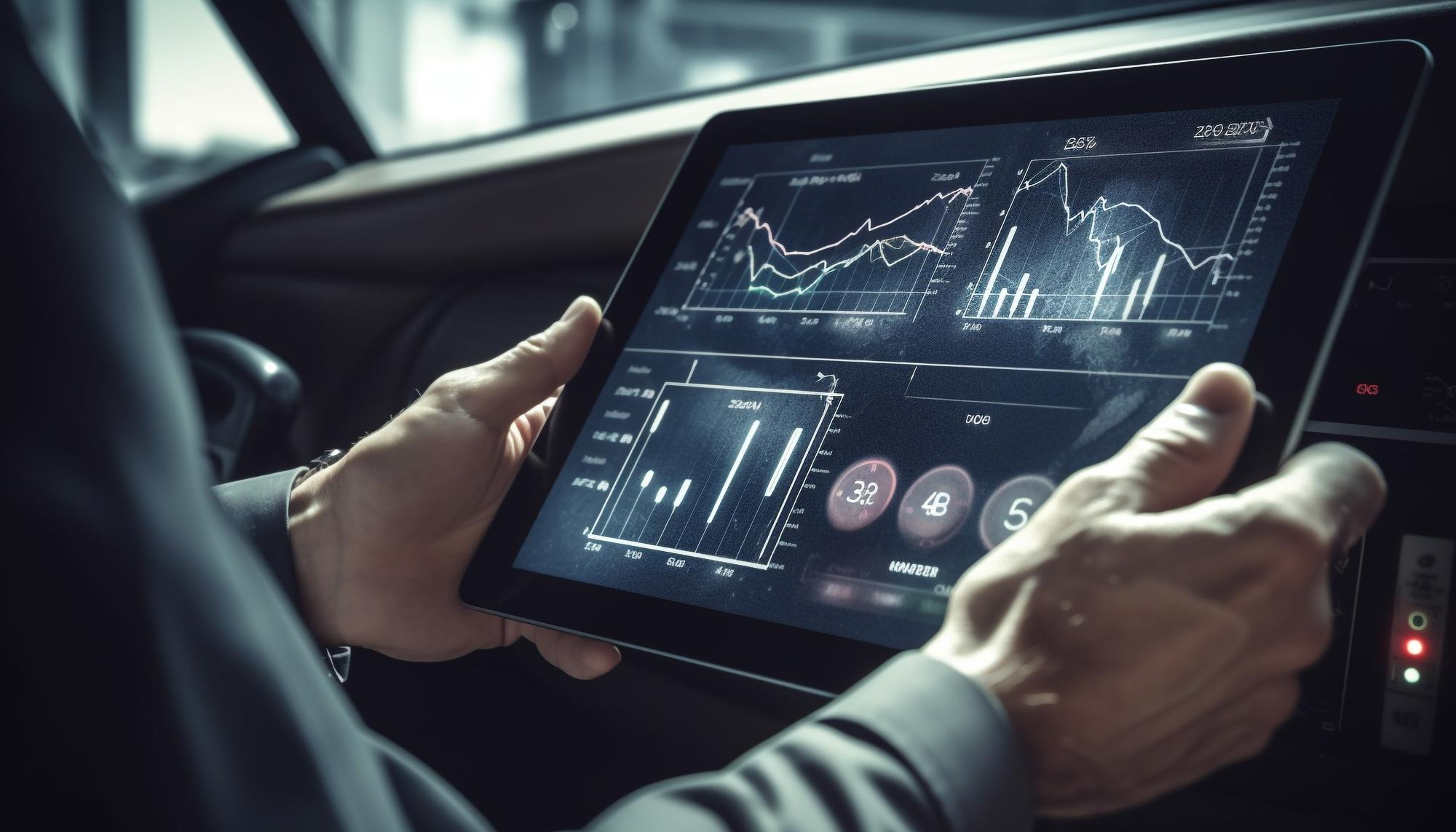Financial analytics dashboard